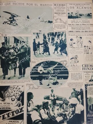 CARTEL ANTIGUO. DISTURBIOS CONUNISTAS EN NEW YORK MARZO 1930 /POLITICA