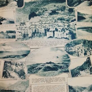 CARTEL ANTIGUO. OAXACA Y SUS NUEVAS CARRETERAS 1930 /LDM