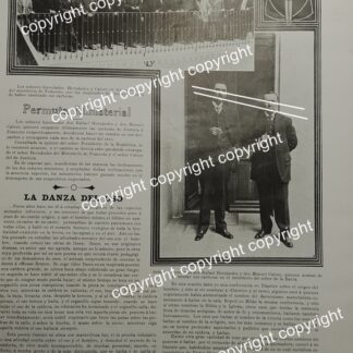 AFICHE ANTIGUO 1911 MINISTERIO DE JUSTICIA. ABOGADOS. RAFAEL HERNANDEZ Y MANUEL CALERO