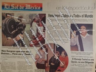 AFICHE RETRO. FILMAN LA PELICULA GABY 1987 Y JOSE LUIS IBAÑEZ /CINE