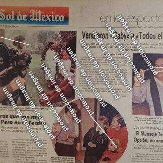AFICHE RETRO. FILMAN LA PELICULA GABY 1987 Y JOSE LUIS IBAÑEZ /CINE