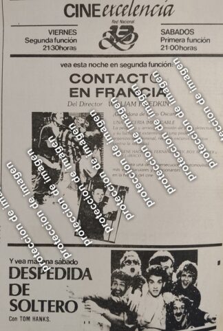AFICHE PUBLICITARIO VINTAGE, IMEVISION CANAL 13 / TELEVISORAS