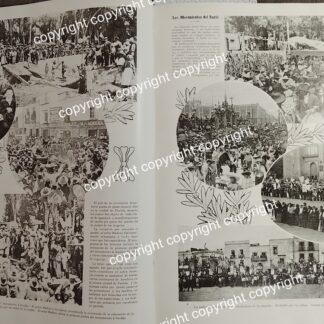 AFICHE ANTIGUO 1911 FRANCISO I MADERO EN PUEBLA /POLITICOS