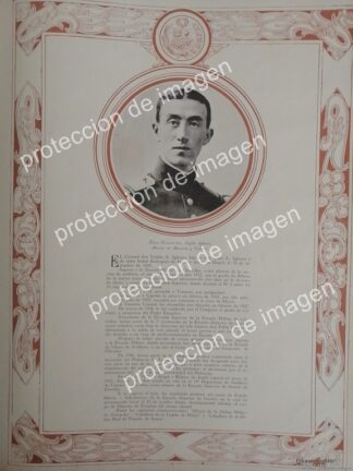 AFICHE ANTIGUO, TEOFILO IGLESIAS RODRIGUEZ 1937 Militares de Peru