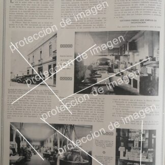 CARTEL ANTIGUO, FABRICA DE DULCES Y PANADERIA LA IDEAL , PERU 1936 DE GRACIANO CANSECO.