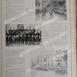 AFICHE ANTIGUO DE PERU, MINISTERIO DE POLICIA 1937