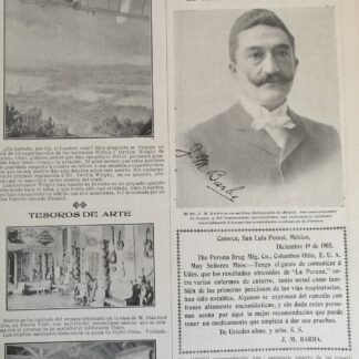 Hojas de prensa antiguas, recortes de periódicos e Historiografia antigua original