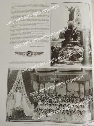 HOJA DE PRENSA ANTIGUA 1911 CORO DE NIÑOS, TEATRO ARBEU / TEATROS