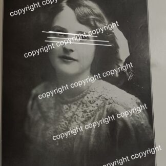 HOJA DE PRENSA ANTIGUA 1911 ANA ROSA GARCIA, HIJA DE JACINTO SIXTO GARCIA