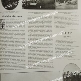 HOJA DE PRENSA ANTIGUA 1911 VUELO PARIS - ROMA -TURIN DE ANDRE BEAUMONT / AVIACION /PILOTOS