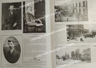 HOJA DE PRENSA ANTIGUA 1911 FUNERALES DEL GENERAL. JOSE M. PEREZ (PEPE PEREZ)  MILITARES