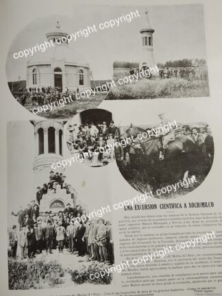 HOJA DE PRENSA ANTIGUA 1911 FRANCISCO I MADERO EN EL MOLINO DEL REY Y XOCHIMILCO /POLITICOS