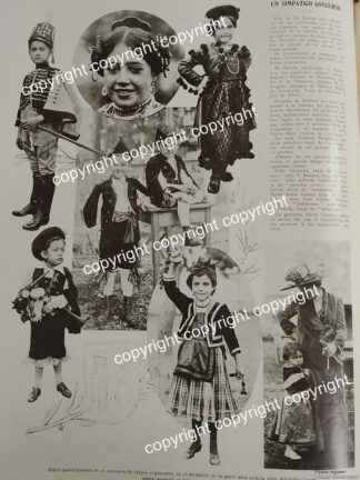 HOJA DE PRENSA ANTIGUA 1911 NIÑOS EN EL PARQUE ESPAÑOL /LDM ASM