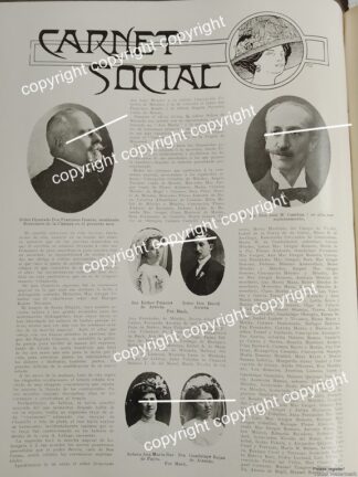 HOJA PRENSA ANTIGUA 1911 MUERE JOSE M. GAMBOA Y OTRAS NOTAS / POLITICOS