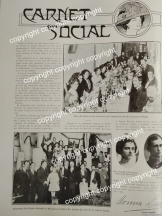 HOJA PRENSA ANTIGUA 1911 CASA DE ALFREDO PARDO. MIXOCAC / ASM