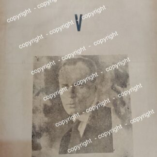 HOJA DE PRENSA ANTIGUA 1942 PHILIP K. HITTI /ESCRITORES / RARO