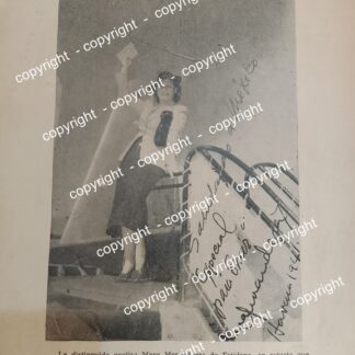 HOJA DE PRENSA ANTIGUA 1941- ENTREVISTA A MARY MORANDEYRA / ESCRITORES /POETAS