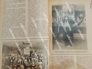 HOJA DE PRENSA ANTIGUA MARY NORANDEYRA EN NEW YORK 1941 /ESCRITORES