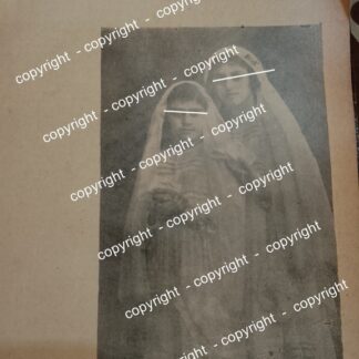 HOJA DE PRENSA ANTIGUA. JOSEFINA CANASI WIDAD Y HERMANA 1941 PRIMERA COMUNION