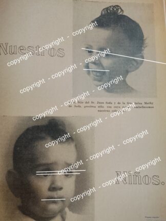 AFICHE ANTIGUO. ANTONIO SODA MERHY / JOSE KURI MERHY 1941 /ASM