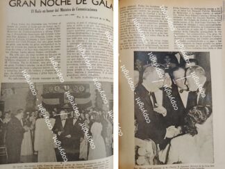 AFICHE ANTIGUO. MAXIMINO AVILA CAMACHO Y LA SOCIEDAD LIBANESA 1942 MIGUEL ABED ETC /ASM
