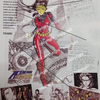 HOJA DE PUBLICIDAD RETRO. ACADEMIA STELLAR DE DIBUJO 1990s /ESCUELAS