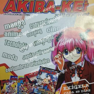 HOJA DE PUBLICIDAD RETRO. LANZAN LA REVISTA AKIBA-KEI /OTAKU 2010 /EDITORIALES