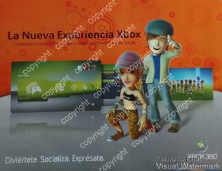 CARTEL PUBLICITARIO RETRO. LANZAMIENTO DE XBOX 360 2005 /VIDEO JUEGOS
