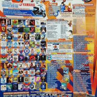 CARTEL PUBLICITARIO RETRO. MOVILTEKA.COM CONTENIDO PARA CELULAR 2005