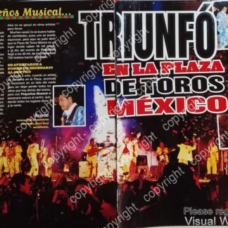 AFICHE RETRO, PEQUEÑOS MUSICAL TRIUNFA EN PLAZA MEXICO 2005 /MUSICOS