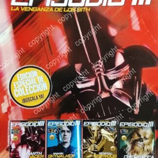 CARTEL PUBLICITARIO RETRO. PELICULA STAR WARS EPISODIO 3 2005