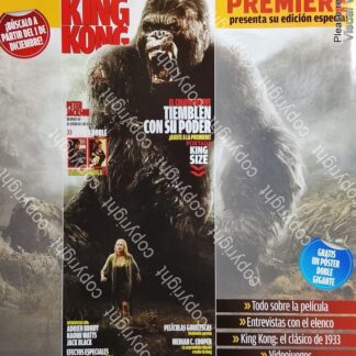 CARTEL PUBLICITARIO RETRO. PELICULA KING KONG 2005