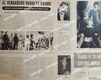AFICHE RETRO. EL VERDADERO RODOLFO FIERRO 1977 REMEMBRANZA