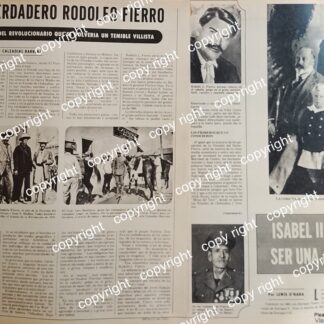 AFICHE RETRO. EL VERDADERO RODOLFO FIERRO 1977 REMEMBRANZA