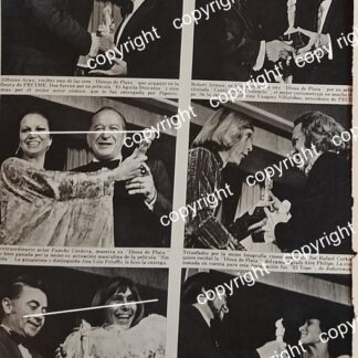 AFICHE RETRO. PREMIOS LA DIOSA DE PLATA 1972 /ESPECTACULOS