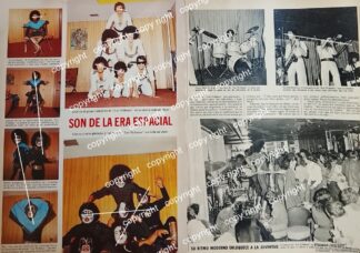 AFICHE RETRO. EL GRUPO MUSICAL. LOS TRIBUNOS 1977 /UNAM - MUSICOS