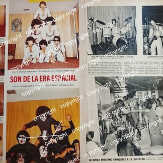 AFICHE RETRO. EL GRUPO MUSICAL. LOS TRIBUNOS 1977 /UNAM - MUSICOS