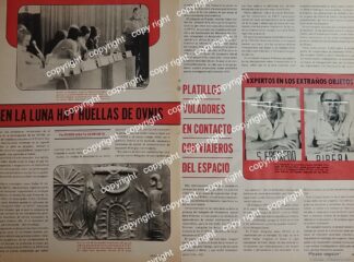 AFICHE RETRO. SALVADOR FREIXEDO Y LOS OVNIS 1977 /UFOLOGIA