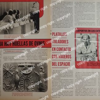 AFICHE RETRO. SALVADOR FREIXEDO Y LOS OVNIS 1977 /UFOLOGIA