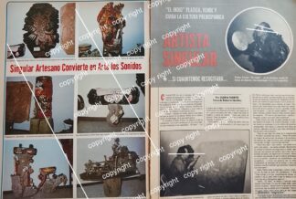 AFICHE VINTAGE. EL ARTISTA ARTESANO. PEDRO FLORES. EL INDIO 1979