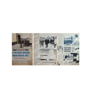 AFICHE VINTAGE. INAUGURAN CENTRO MEDICO NACIONAL OCCIDENTE 1977 JALISCO /HOSPITALES