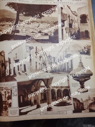 AFICHE ANTIGUO. LUGARES DE GUANAJUATO, FOTOS DE LUIS MARQUEZ /LDM