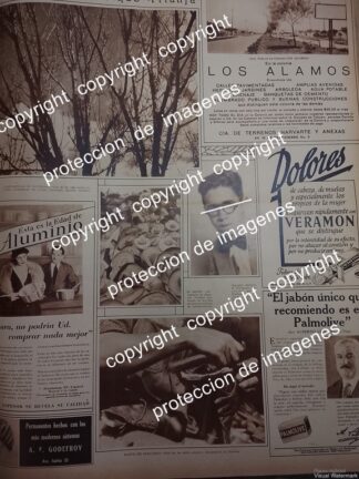 AFICHE ANTIGUO. TRIUNFA EL FOTOGRAFO AGUSTIN JIMENEZ 1931 /FOTOGRAFOS