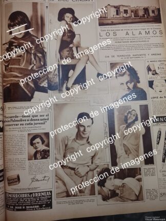 AFICHE ANTIGUO. ROBERT COGAN, JANETT CURRIE, NORMAN FOSTER ETC. 1931 /ARTISTAS