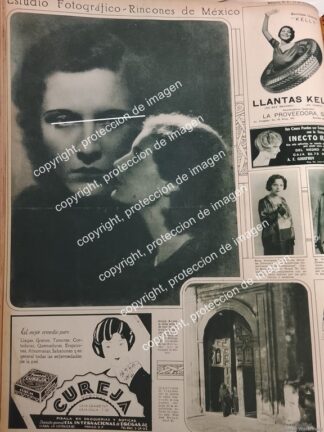 PORTADA ANTIGUA. LA ACTRIZ EVELYN BRENT Y MAS 1931 ARTISTAS