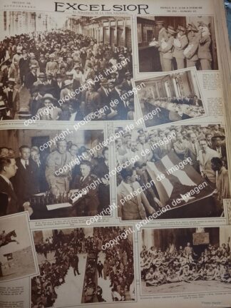 PORTADA ANTIGUA. GENERAL. JUAN JOSE RIOS Y OTROS 1931  MILITARES