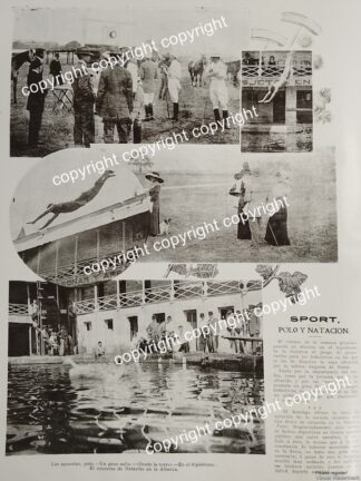 AFICHE ANTIGUO 1911 COMPETENCIA. HIPODROMO DE LA CODESA /ASM LDM