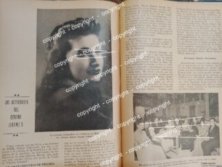 AFICHE ANTIGUO. MUNAH DAGUER SERRAF, CENTRO LIBANES DE MERIDA 1942 / ASM