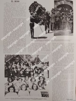 AFICHE ANTIGUO. KERMESSE A LA CRUZ BLANCA Y MAS 1912 /FESTIVALES