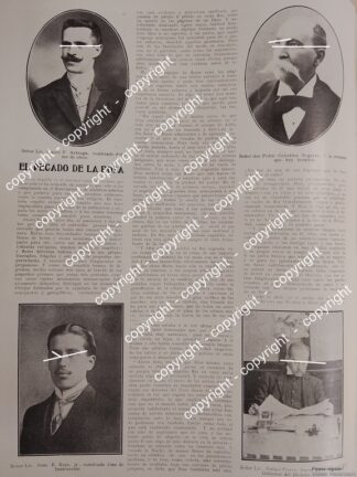 AFICHE ANTIGUO. MUERE CELESTINO NEGRETE / MAURO F. ARTEAGA Y MAS 1912